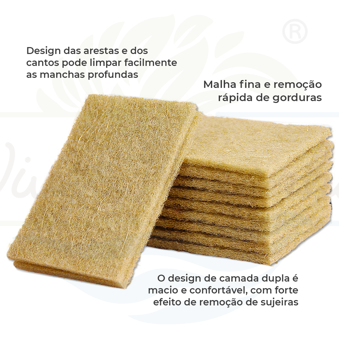 Kit Esponjas Ecológicas - Frete Grátis
