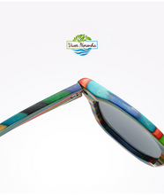Carregar imagem no visualizador da galeria, Óculos Bambu Colorido Viver Noronha - Frete Grátis
