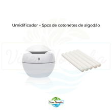 Carregar imagem no visualizador da galeria, Kit Umidificador Minimalista + 5 Filtros - Frete Grátis
