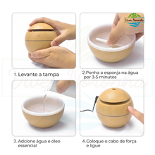 Carregar imagem no visualizador da galeria, Kit Umidificador Minimalista + 5 Filtros - Frete Grátis
