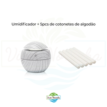 Carregar imagem no visualizador da galeria, Kit Umidificador Minimalista + 5 Filtros - Frete Grátis

