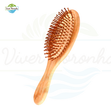 Carregar imagem no visualizador da galeria, Escova de Cabelo de Bambu - Frete Grátis
