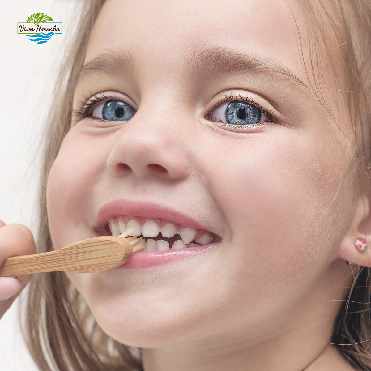 10 Escovas de Bambu - Infantil - Frete Grátis