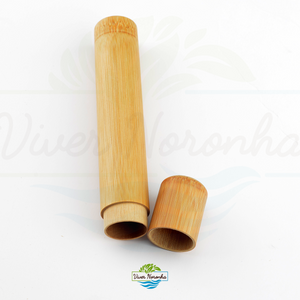 10 Escovas de bambu + 01 Case - Combo Adulto - Frete Grátis